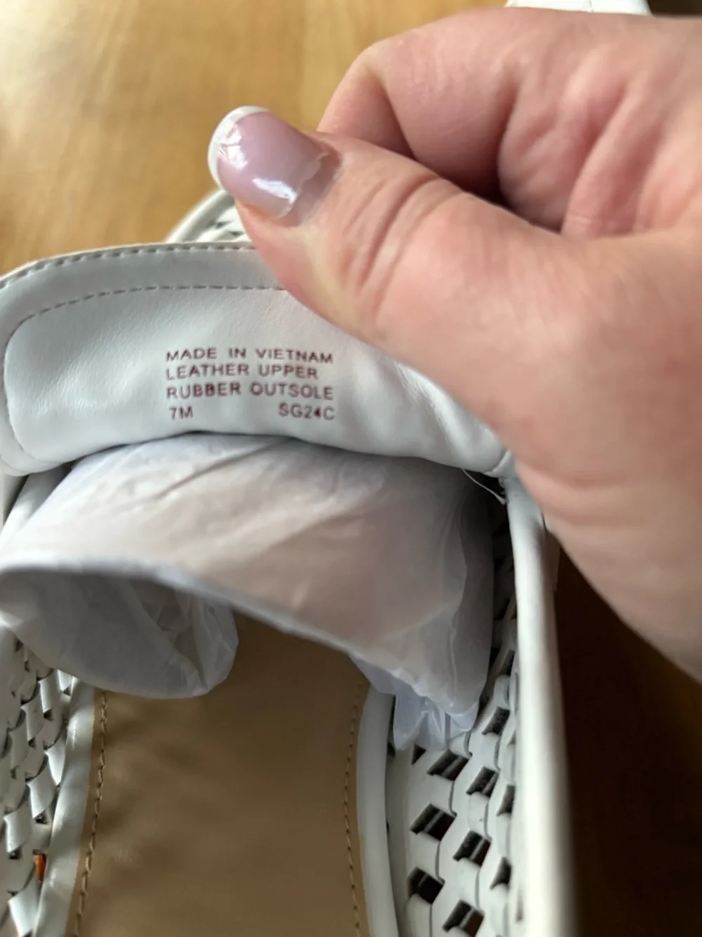 Michael Michael Kors Woman’s  Leather Loafers in White